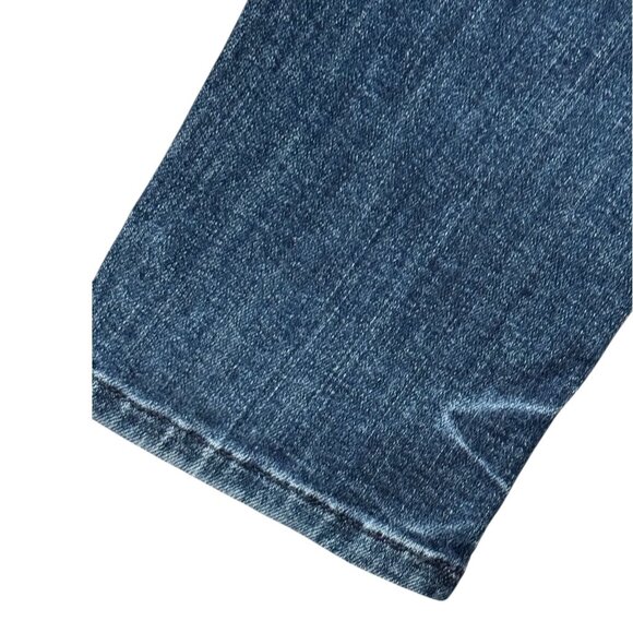 Mother The Looker Skinny Jeans 28 Mid Rise Stretch Denim Wash "Here Kitty Kitty" - Picture 11 of 12